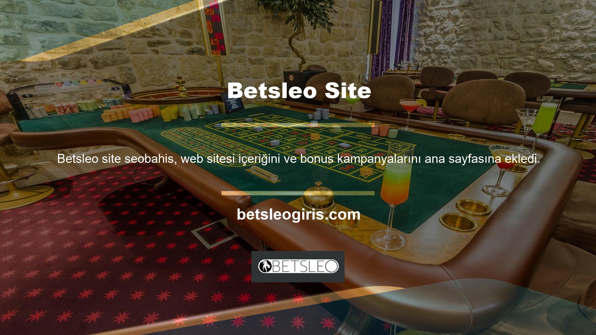 Site, oyun ve casino kategorisinde faaliyet göstermekte ve ayrıca kullanıcılarına özel hediye promosyonları düzenlemektedir